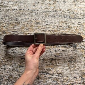 vintage Roots genuine leather belt
